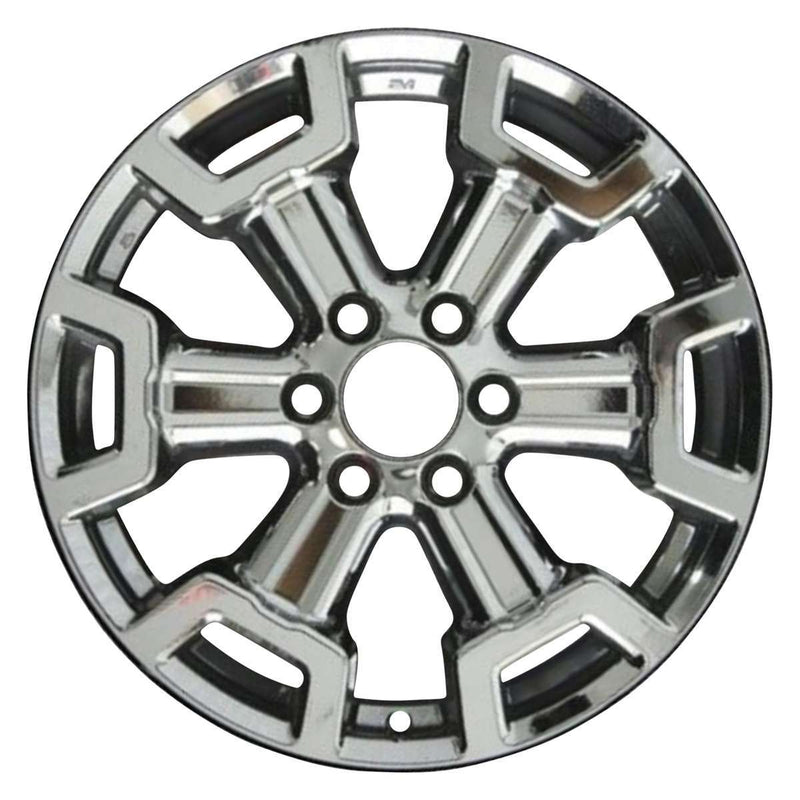 2016 nissan titan wheel 20 light pvd chrome aluminum 6 lug w62727lpvd 1