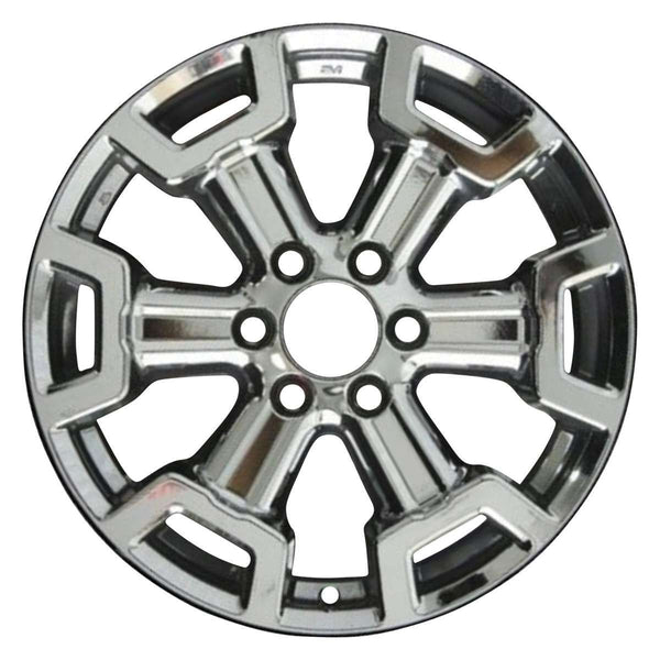 2019 nissan titan wheel 20 light pvd chrome aluminum 6 lug w62727lpvd 4