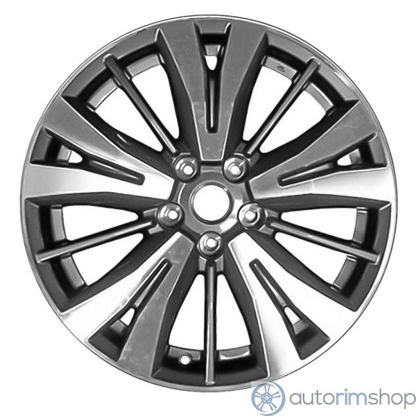 2019 nissan pathfinder wheel 18 machined charcoal aluminum 5 lug rw62742mc 3