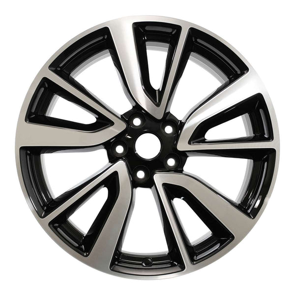 2019 nissan rogue wheel 19 machined gloss black aluminum 5 lug rw62748mb 3