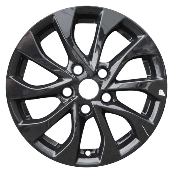 2016 nissan sentra wheel 16 black aluminum 5 lug rw62779b 1