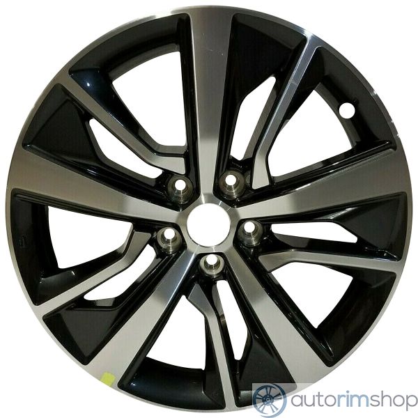 2019 nissan maxima wheel 18 machined charcoal aluminum 5 lug rw62807mc 1