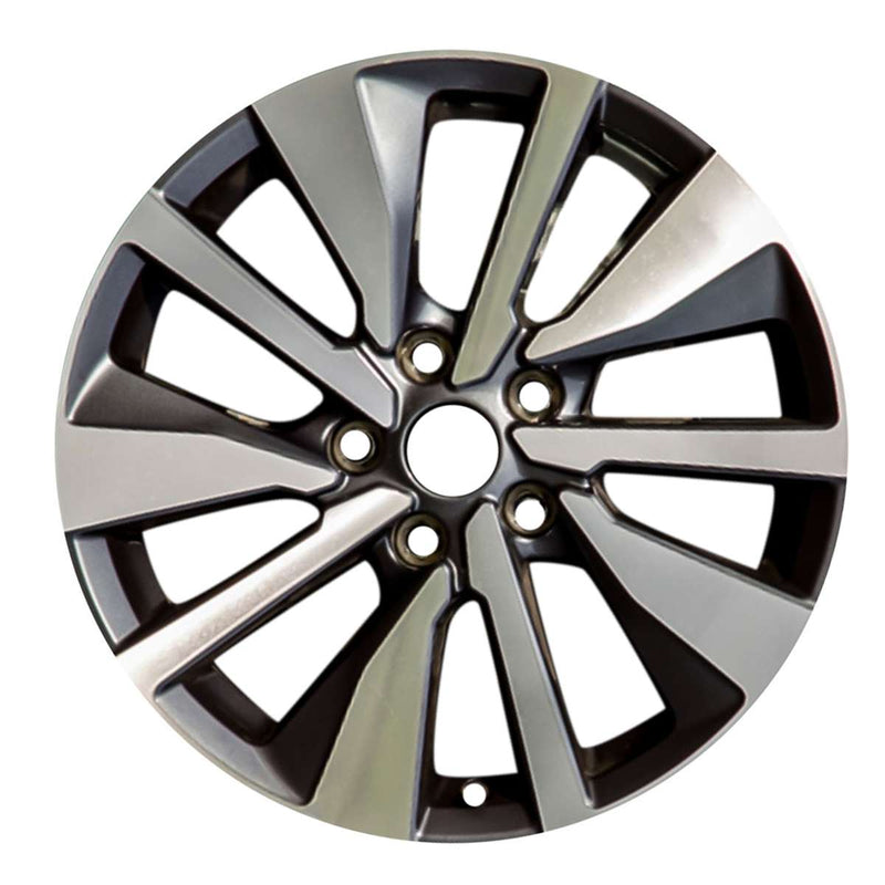 2020 nissan sentra wheel 17 machined charcoal aluminum 5 lug w62824mc 1