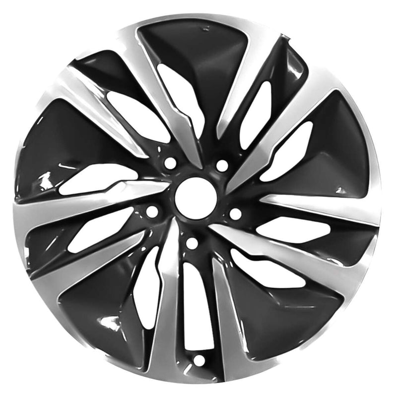 2020 honda accord wheel 17 machined charcoal aluminum 5 lug rw63141mc 3