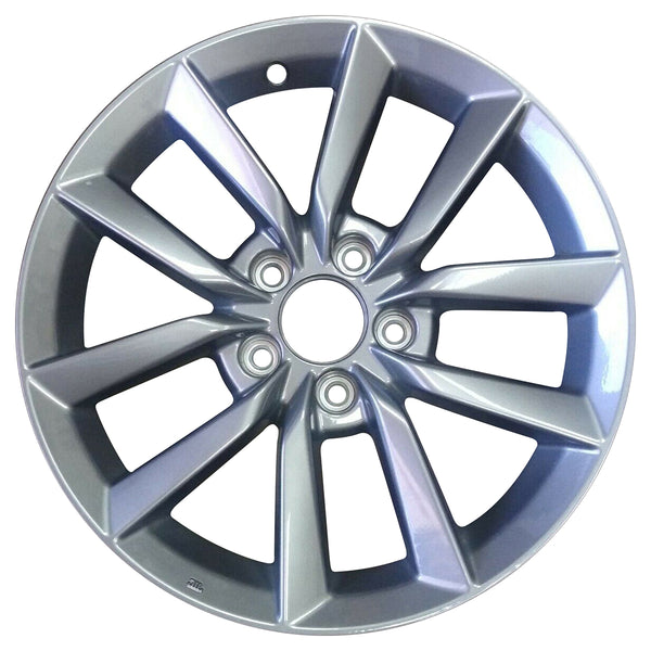 2020 honda civic wheel 17 machined charcoal aluminum 5 lug rw63158mc 2