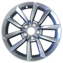 2021 honda civic wheel 17 machined charcoal aluminum 5 lug rw63158mc 3