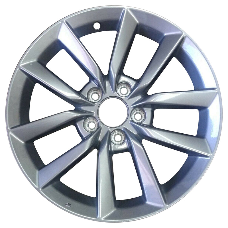 2021 honda civic wheel 17 machined charcoal aluminum 5 lug rw63158mc 3