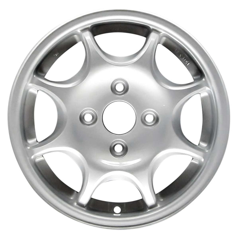 1995 honda civic wheel 13 silver aluminum 4 lug w63723s 4