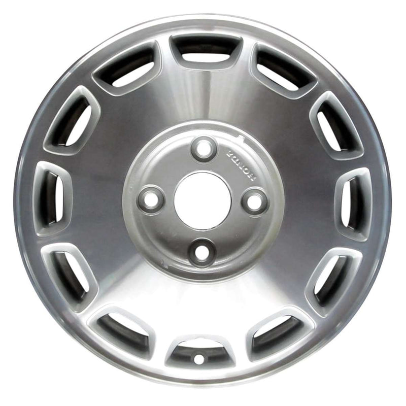 1992 honda accord wheel 15 silver aluminum 4 lug w63735s 1