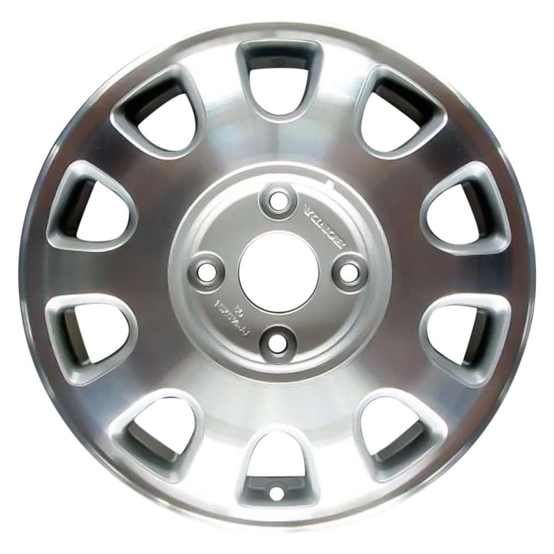 1993 honda accord wheel 15 machined silver aluminum 4 lug w63740ms 1