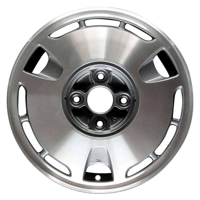 2000 honda insight wheel 14 machined charcoal aluminum 4 lug w63821mc 3