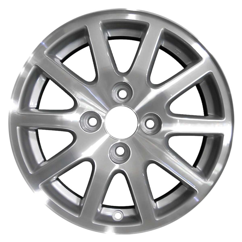 2005 honda civic wheel 14 silver aluminum 4 lug w63829s 5