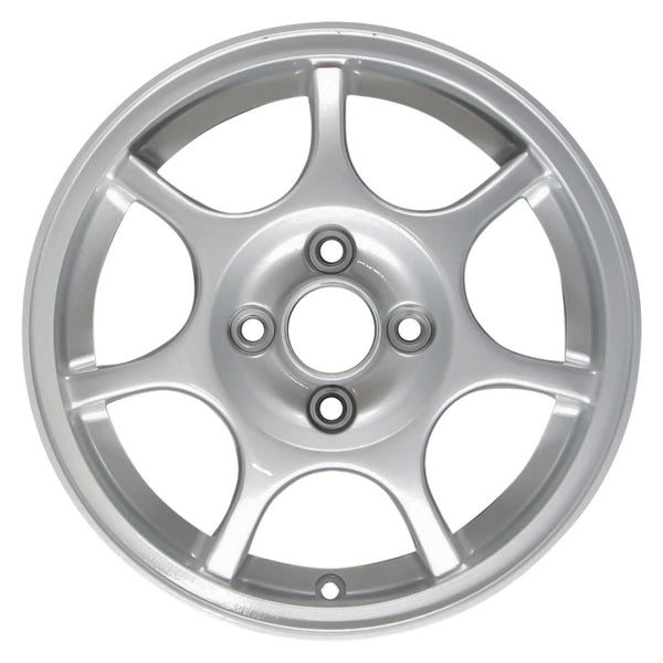 2004 honda civic wheel 14 silver aluminum 4 lug w63852s 2