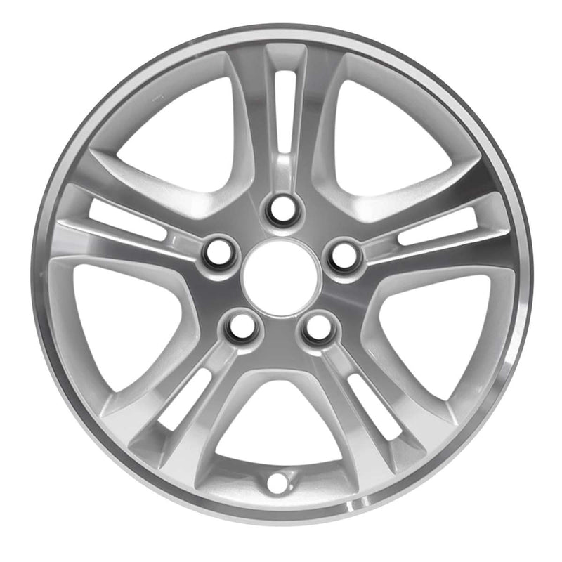 2007 honda accord wheel 16 machined silver aluminum 5 lug w63907ams 2