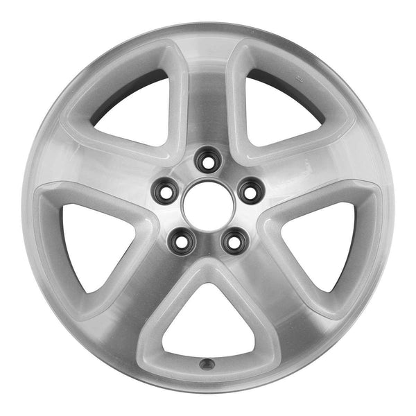 2006 honda accord wheel 17 machined silver aluminum 5 lug rw63908ms 1