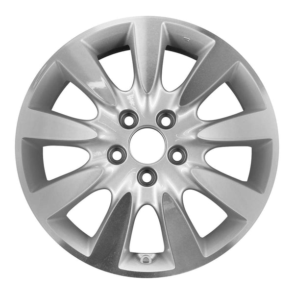 2005 honda accord wheel 17 machined silver aluminum 5 lug rw63919ms 4