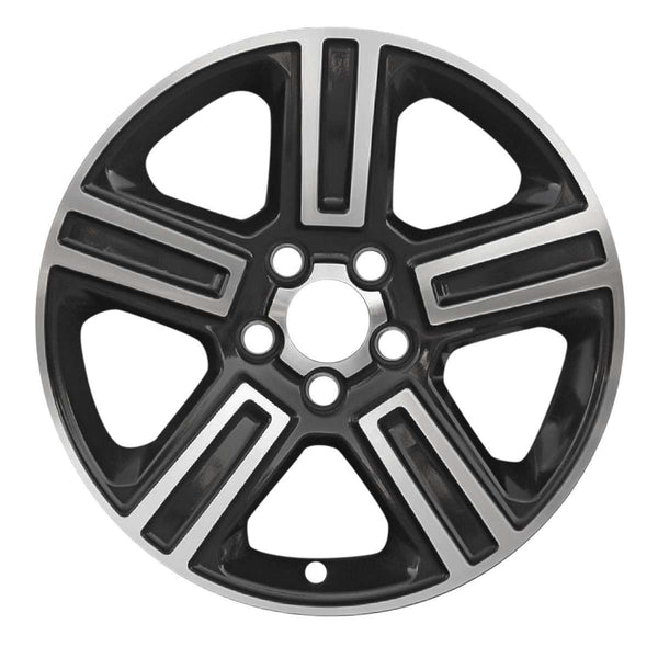 2008 honda ridgeline wheel 18 machined black aluminum 5 lug w63994mb 1