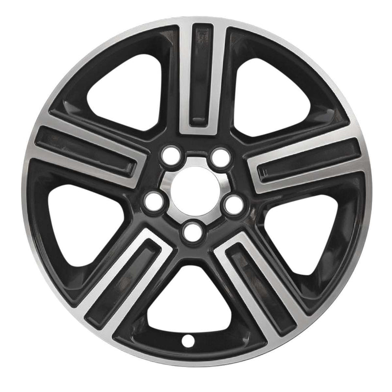 2012 honda ridgeline wheel 18 machined black aluminum 5 lug w63994mb 5