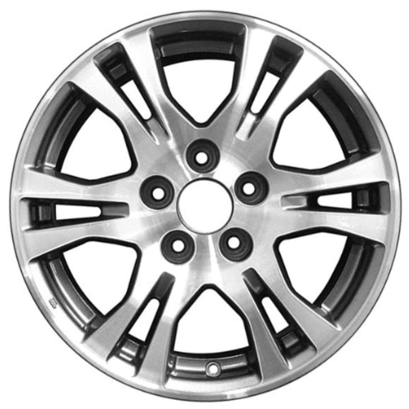 2013 honda odyssey wheel 17 machined charcoal aluminum 5 lug rw64019ms 3