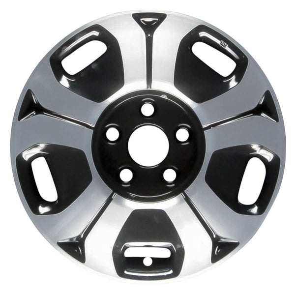 2012 honda civic wheel 15 machined gloss black aluminum 5 lug w64026mb 1