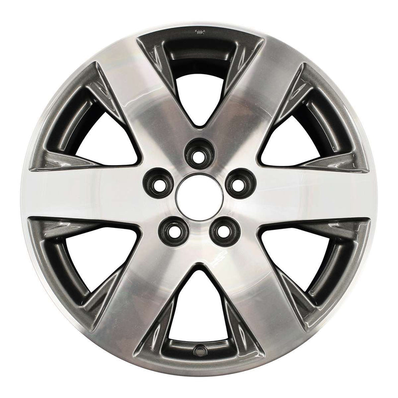 2014 honda ridgeline wheel 18 machined charcoal aluminum 5 lug rw64038mc 5