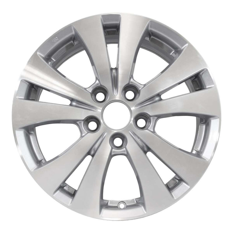 2015 honda odyssey wheel 17 machined silver aluminum 5 lug rw64057ms 2