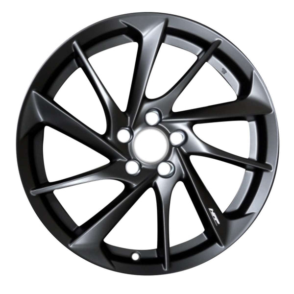 2018 honda civic wheel 19 black aluminum 5 lug w64115b 2