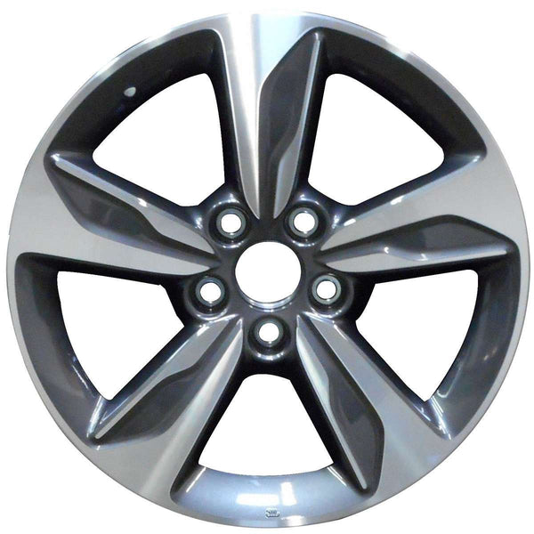 2019 honda odyssey wheel 18 machined charcoal aluminum 5 lug rw64119mc 2