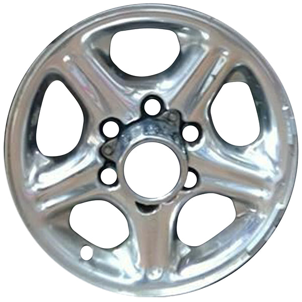 2002 isuzu trooper wheel 16 polished aluminum 6 lug w64227p 5