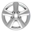 2007 mazda 3 wheel 15 silver aluminum 5 lug w64652s 1