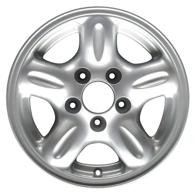 1995 mazda b3000 wheel 14 silver aluminum 5 lug w64760s 18