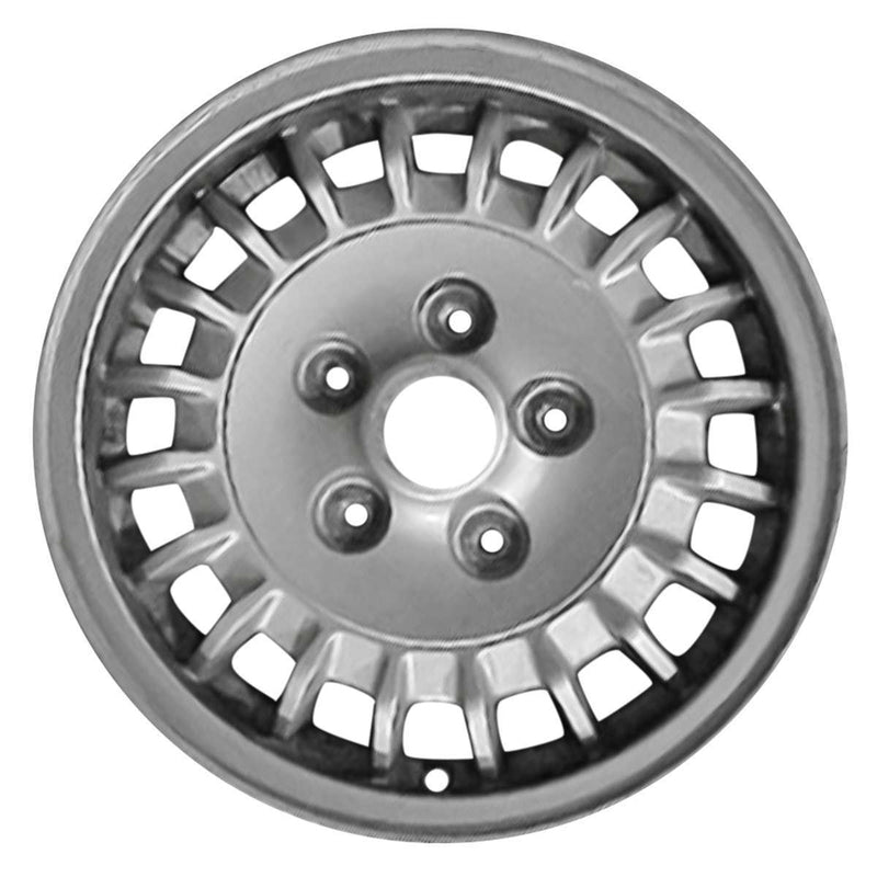 1990 mazda mx 6 wheel 14 silver aluminum 5 lug w64773s 4