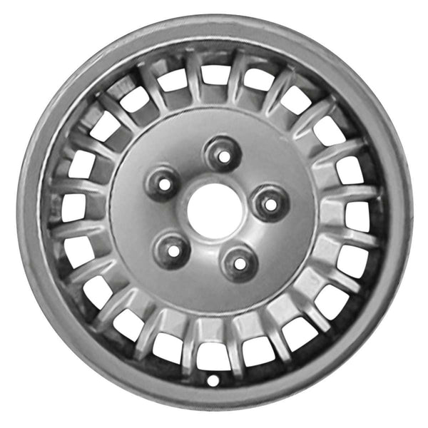 1991 mazda mx 6 wheel 14 silver aluminum 5 lug w64773s 5