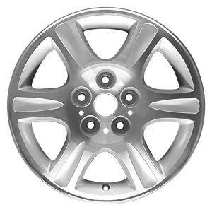 2000 mazda 626 wheel 16 machined silver aluminum 5 lug w64821ms 1