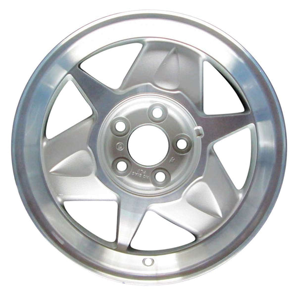 2000 mazda b3000 wheel 16 machined silver aluminum 5 lug w64827ms 1