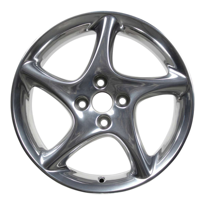 2002 mazda miata wheel 16 polished aluminum 4 lug w64836p 2