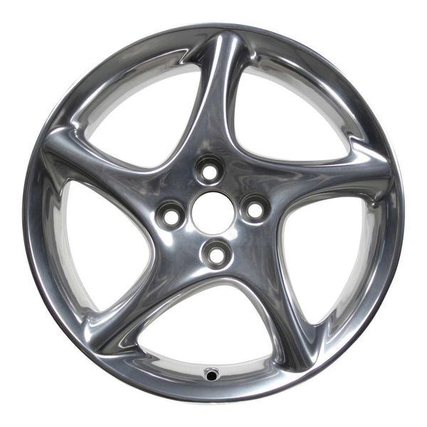 2001 mazda miata wheel 16 polished aluminum 4 lug w64836p 1