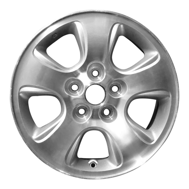 2002 mazda tribute wheel 16 machined silver aluminum 5 lug w64837ms 2