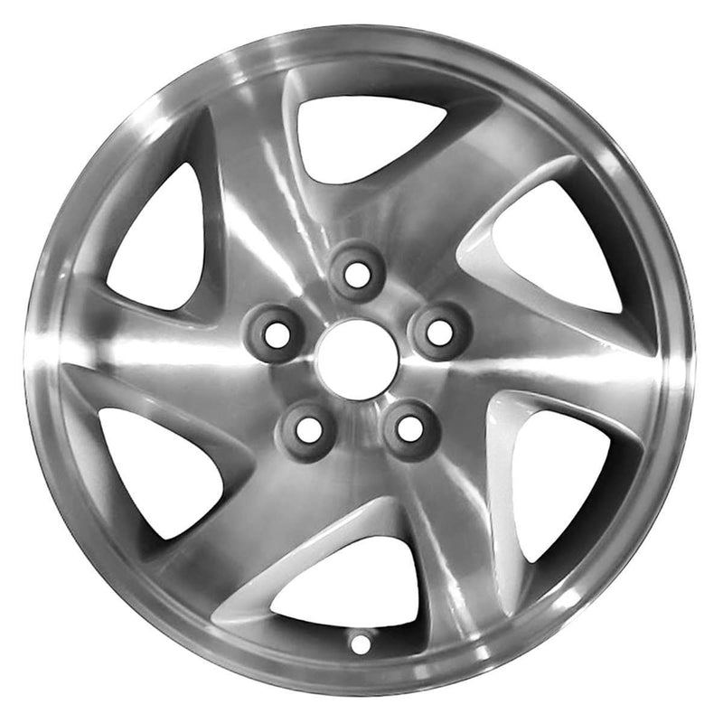 2002 mazda tribute wheel 16 machined silver aluminum 5 lug w64845ms 2