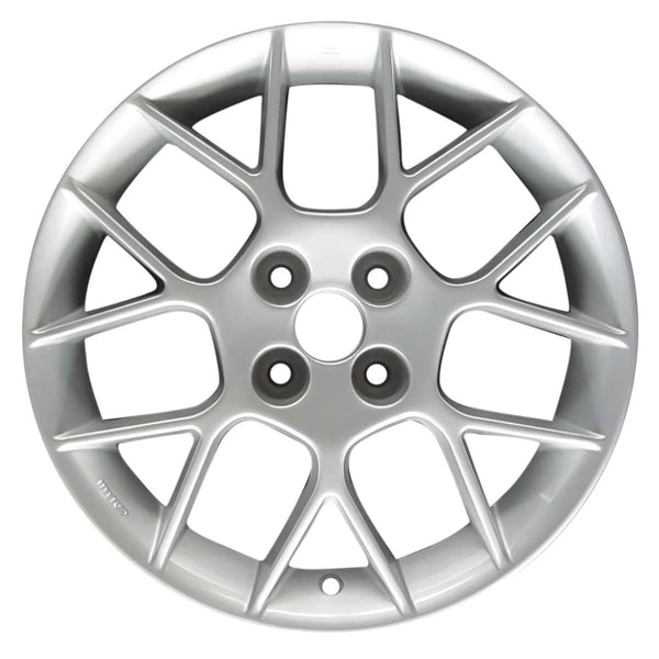 2002 mazda miata wheel 16 silver aluminum 4 lug w64873s 1