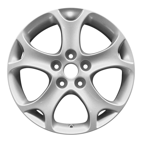 2017 mazda 5 wheel 17 silver aluminum 5 lug rw64913s 1