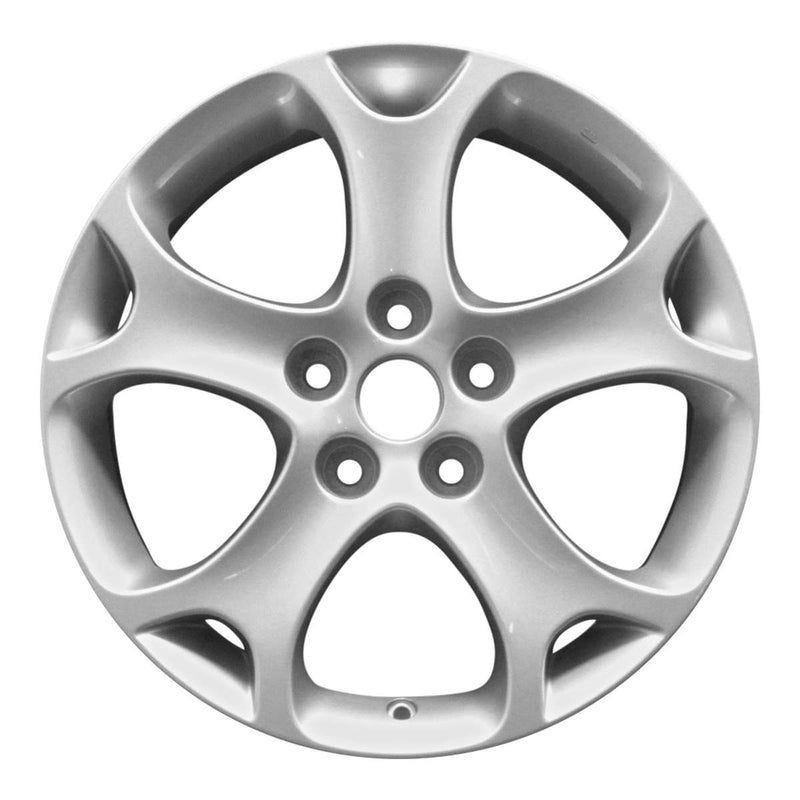 2017 mazda 5 wheel 17 silver aluminum 5 lug rw64913s 1