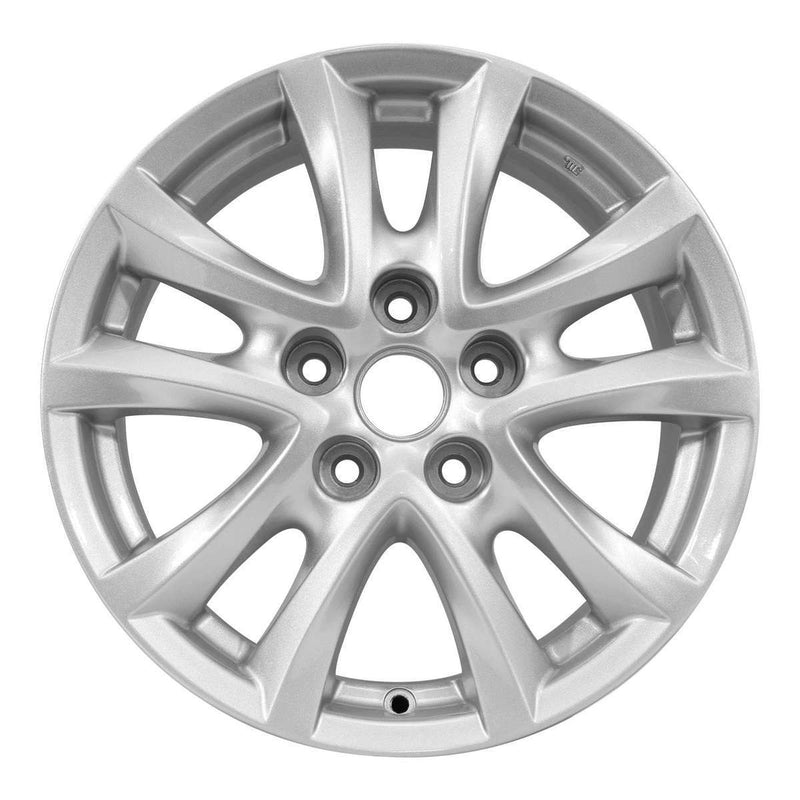 2017 mazda 3 wheel 16 silver aluminum 5 lug rw64961s 4