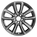 2021 mazda 3 wheel 18 charcoal aluminum 5 lug w64971c 3