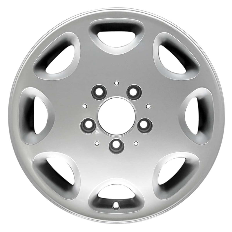 1994 mercedes e500 wheel 15 silver aluminum 5 lug w65159s 3