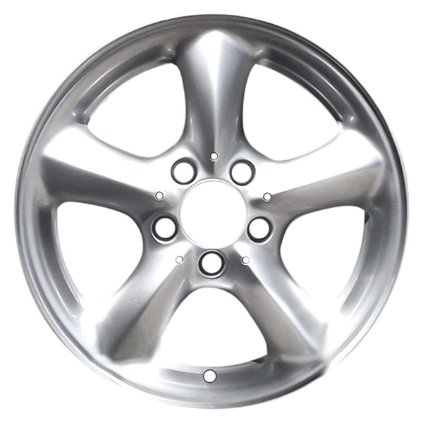 2004 mercedes c230 wheel 17 silver aluminum 5 lug w65288as 2