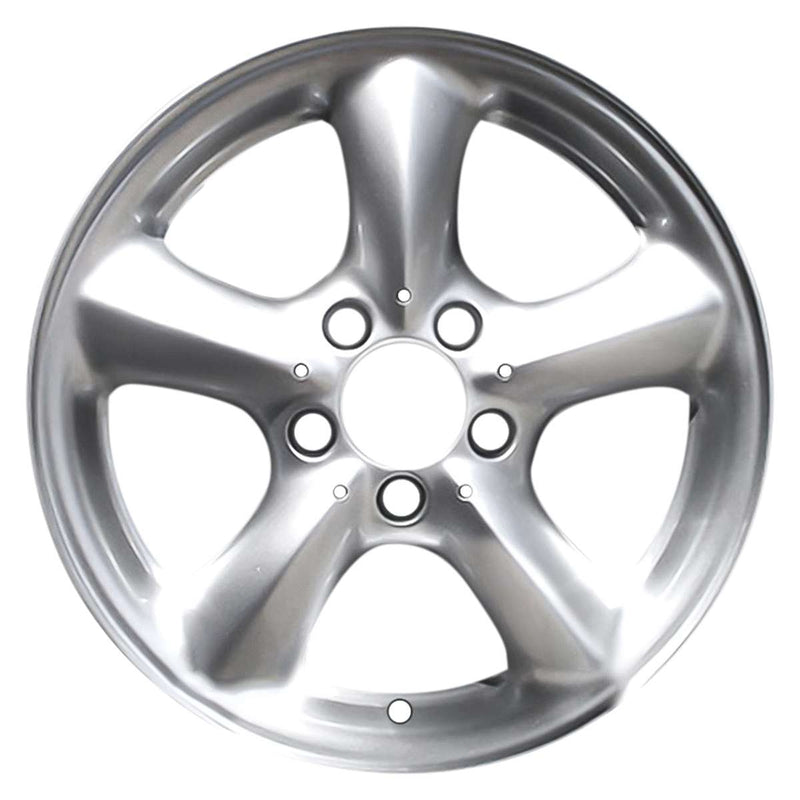 2004 mercedes slk320 wheel 17 silver aluminum 5 lug w65289as 2