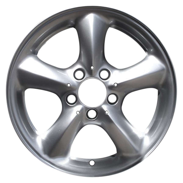 2005 mercedes c230 wheel 17 hyper aluminum 5 lug w65289ah 5