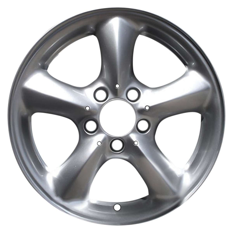 2005 mercedes c230 wheel 17 hyper aluminum 5 lug w65289ah 5