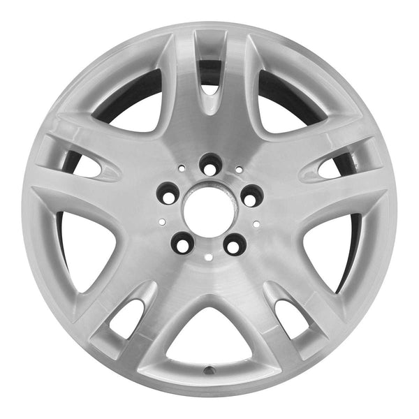 2005 mercedes e320 wheel 16 machined silver aluminum 5 lug rw65295ms 5